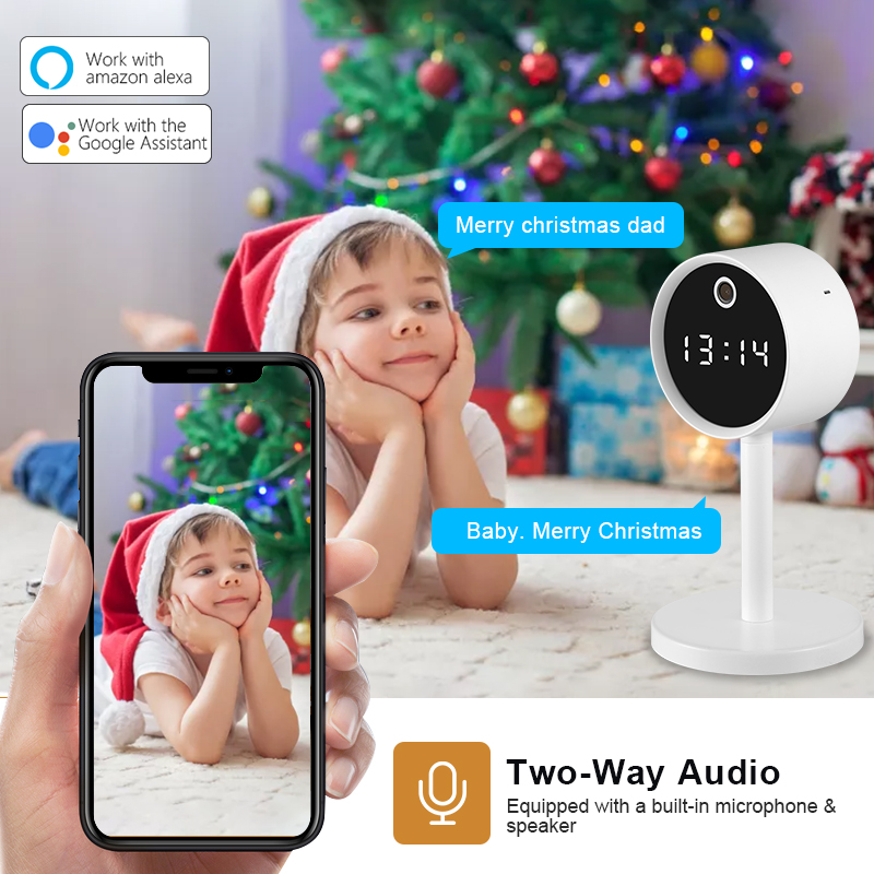 Wifi Smart Plug - Neues Smart-Home-Babyphone ohne Stecker, WLAN-Monitor und
