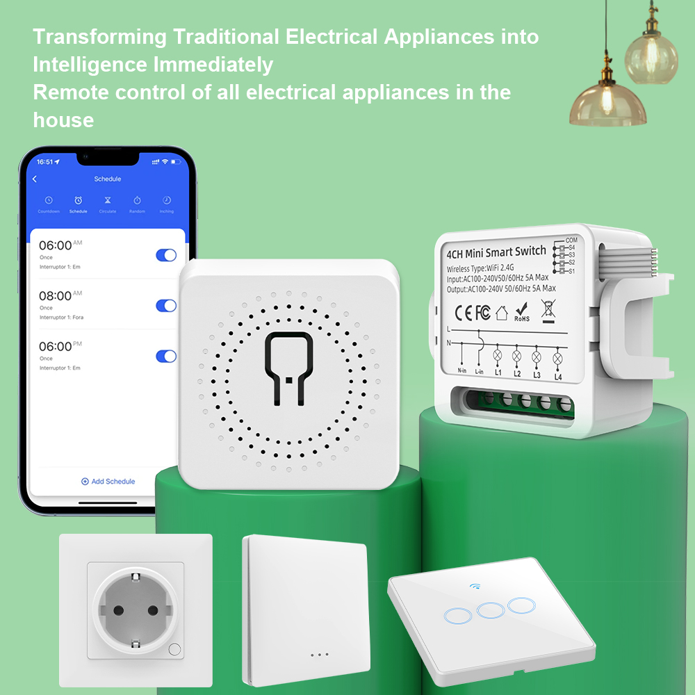 Tuya WiFi Smart-Schalter 1/2/3 – Smart Light Switch Wifi Bewertung und Preis