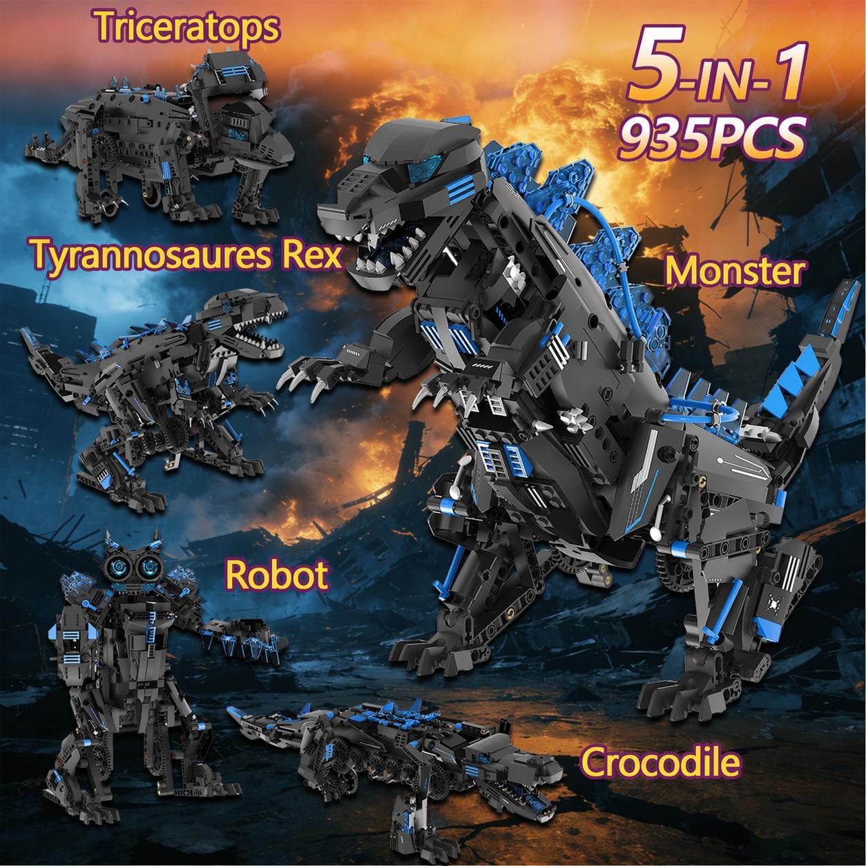 5-in-1 Transformierbarer STEM- – Stem Robotics Kit Bewertung und Preis