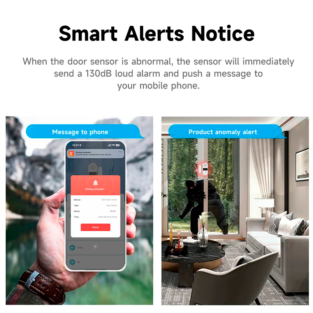 Tuya Zigbee Kabelloser Tür- un – Smart Home Automation Kit Bewertung und Preis