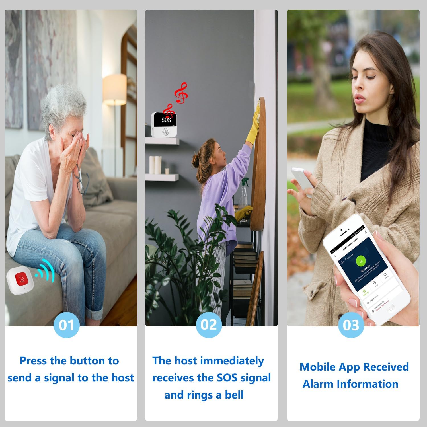 Drahtloses WiFi-Pager für älte – Wifi Smart Plug Bewertung und Preis