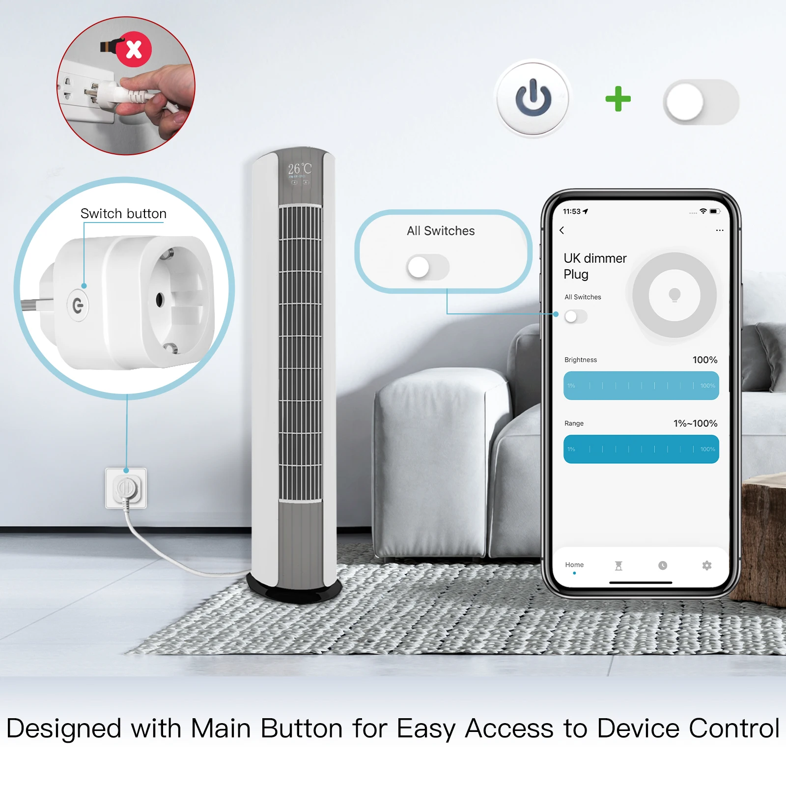 MOES Tuya WiFi Smart Plug, dim – Wifi Smart Plug Bewertung und Preis