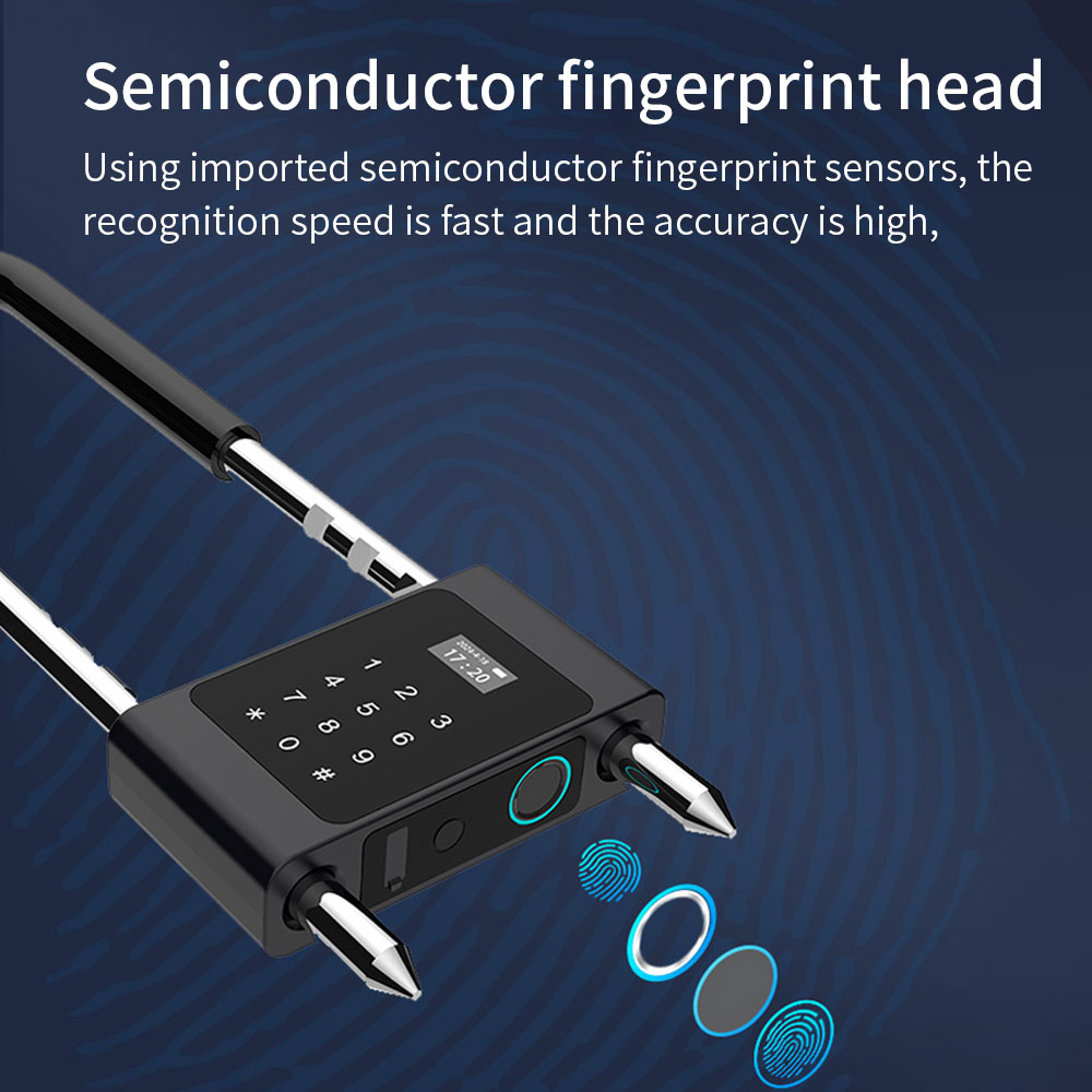 Elektronisches biometrisches F – Smart Door Lock Wifi Bewertung und Preis