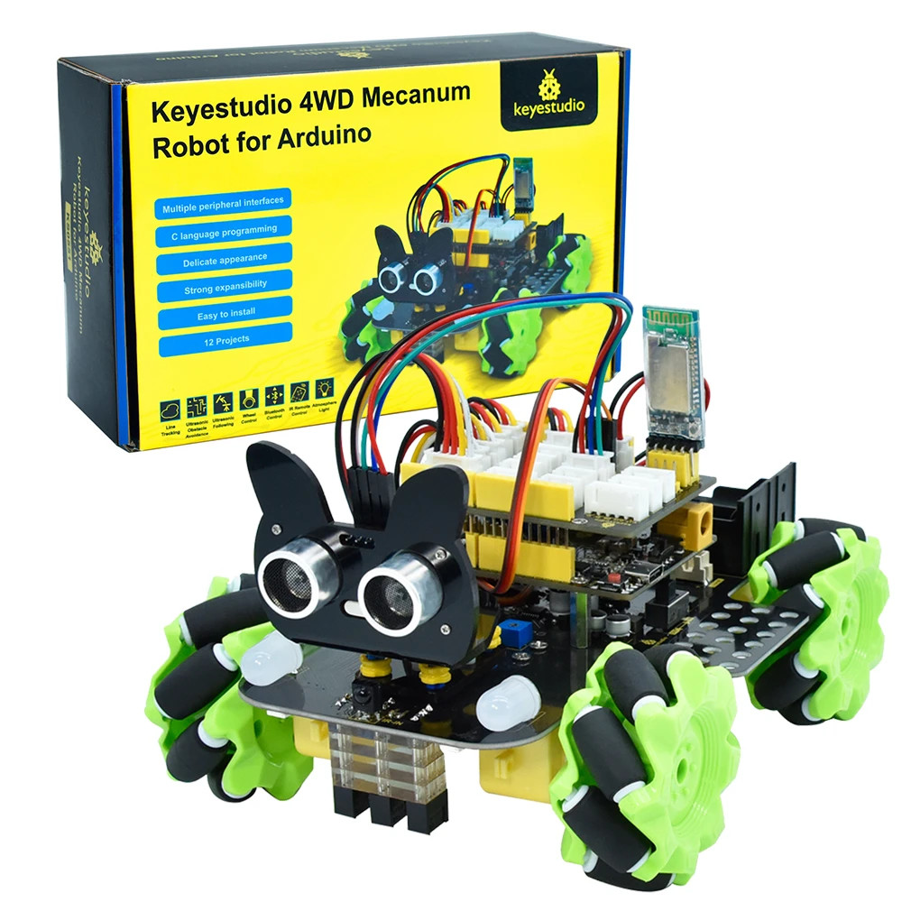 Keyestudio Mecanum 4WD Roboter – Stem Robotics Kit Bewertung und Preis