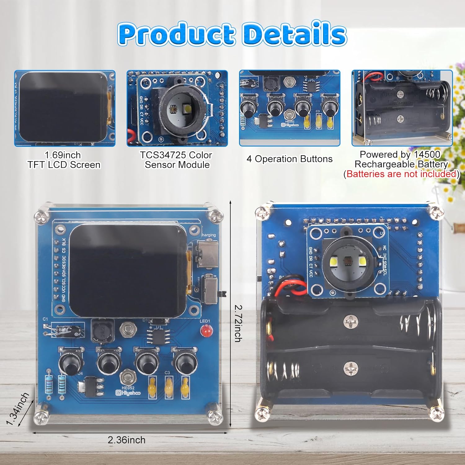 DIY Farberkennungs-Lötübungsse – Esp32 Smart Home Kit Bewertung und Preis