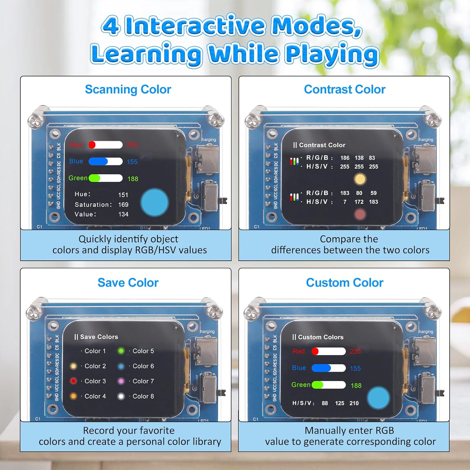 DIY Farberkennungs-Lötübungsse – Esp32 Smart Home Kit Bewertung und Preis