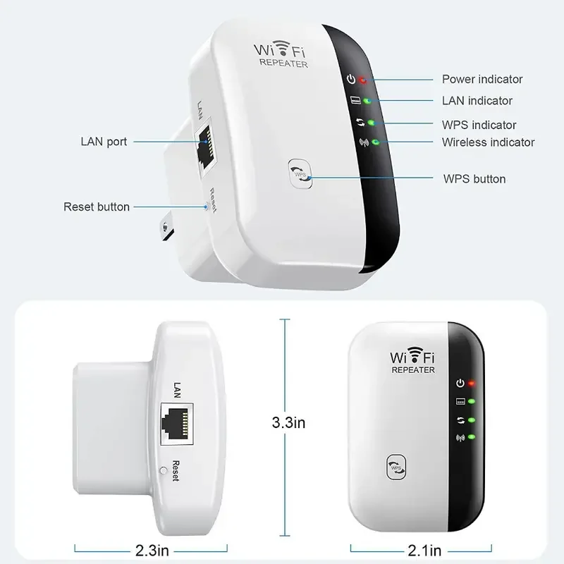 300Mbps WLAN-Repeater, Drahtlo – Wifi Smart Plug Bewertung und Preis